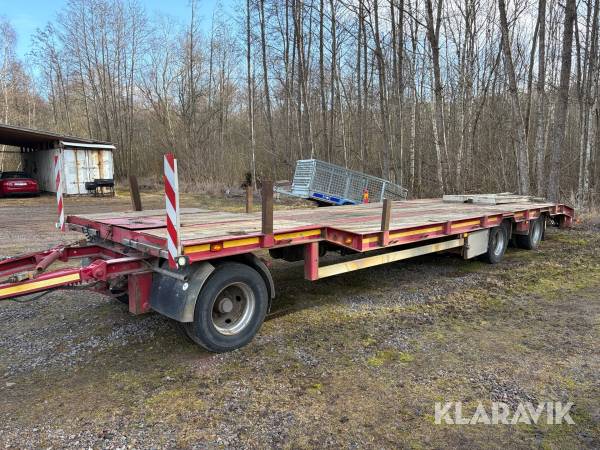 Maskinsläp Goldhofer TU-L 3-24/80