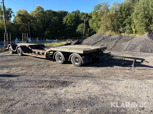 Maskinsläp för skogsmaskin Renders RAC 16.20 Dunderbygge
