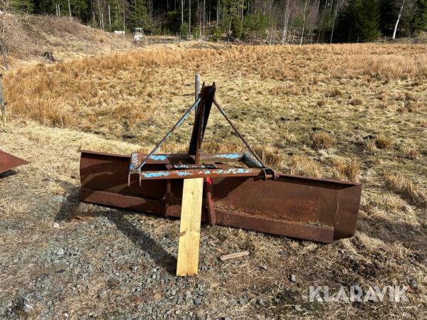 Snöblad / schaktblad vändbart