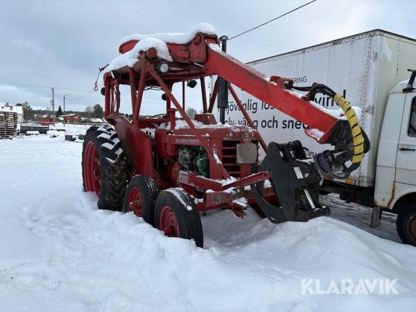 Skogstraktor Volvo BM 350 Boxer med tillbehör