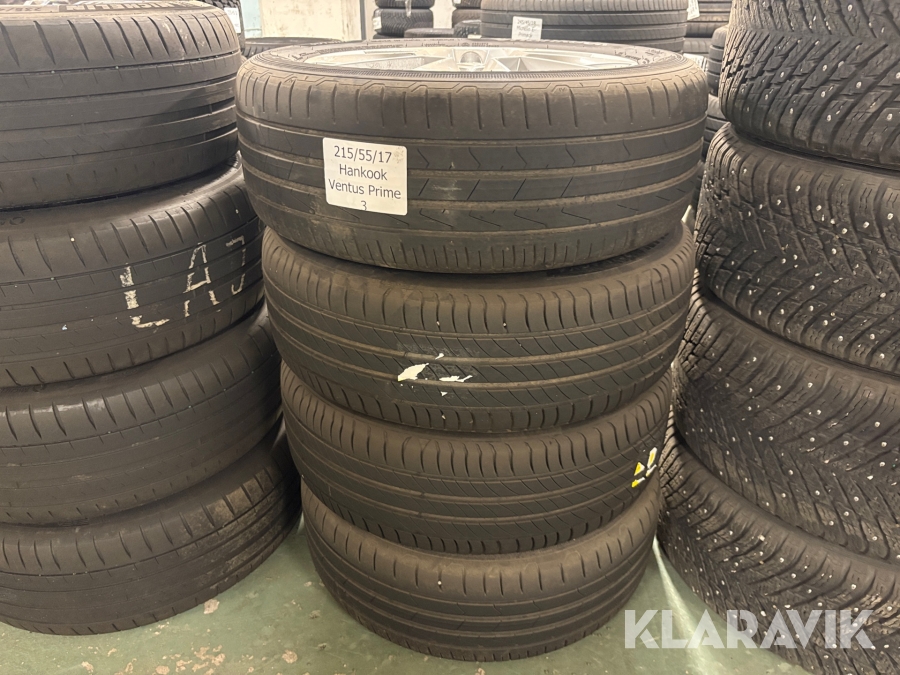 Däck med fälg Hankook Ventus Prime 3 215/55R17 4st