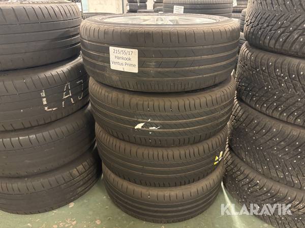 Däck med fälg Hankook Ventus Prime 3 215/55R17 4st