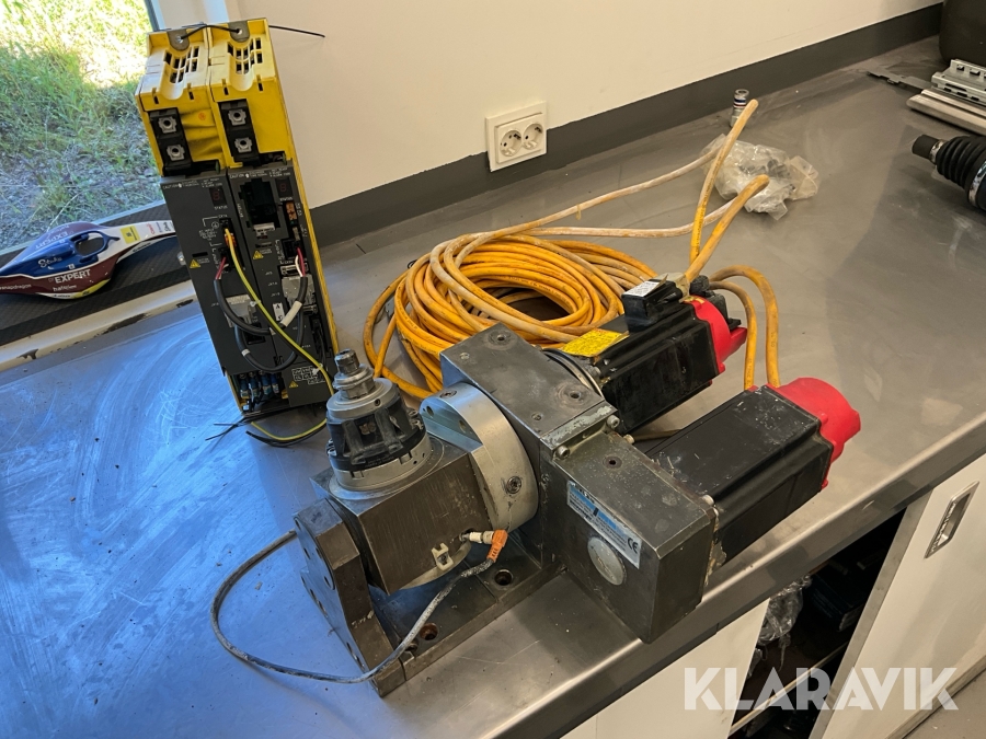 4:e och 5:e axel Hofmann till fräsmaskin, med fanuc-styrning