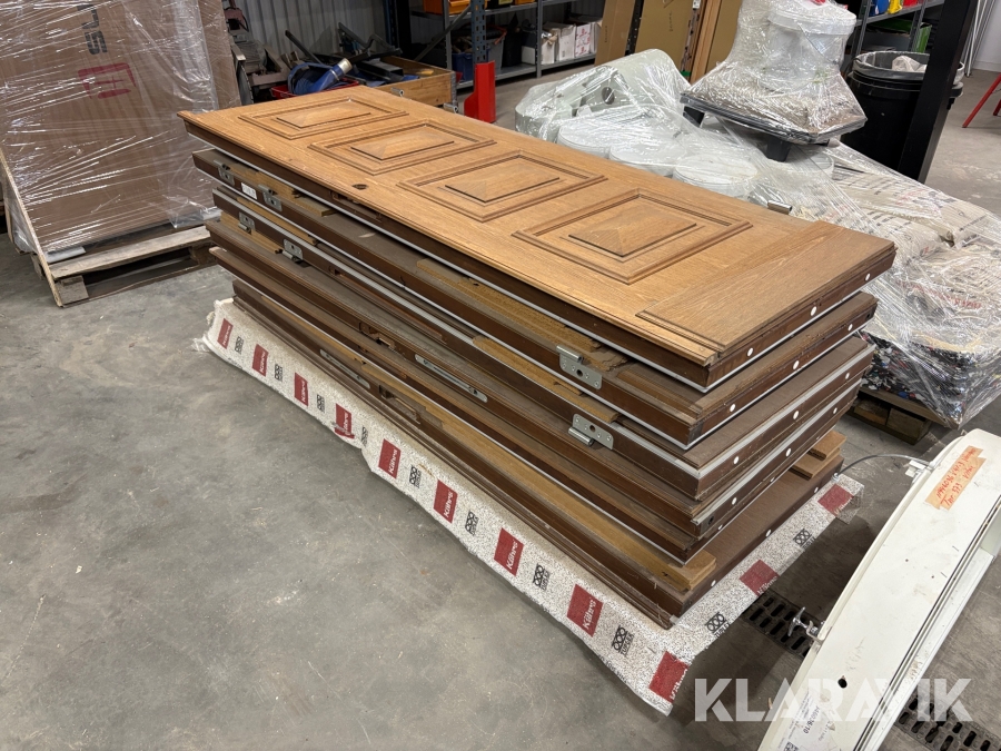 Dörrblad Snickar Per Pardörrar 720x2030/ 700x2030.  3st par