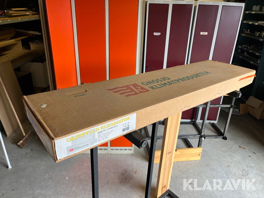 Oljefylld elradiator Gnosjö 600W/400V