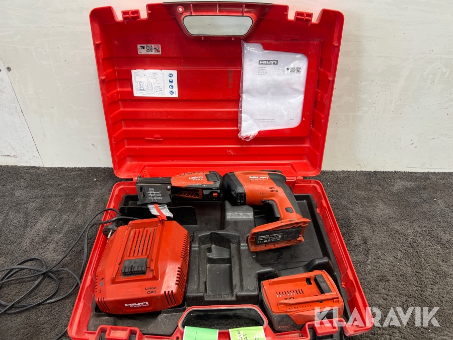 Skruvdragare med skruvautomat Hilti Sd 5000-A22 & SD-M2
