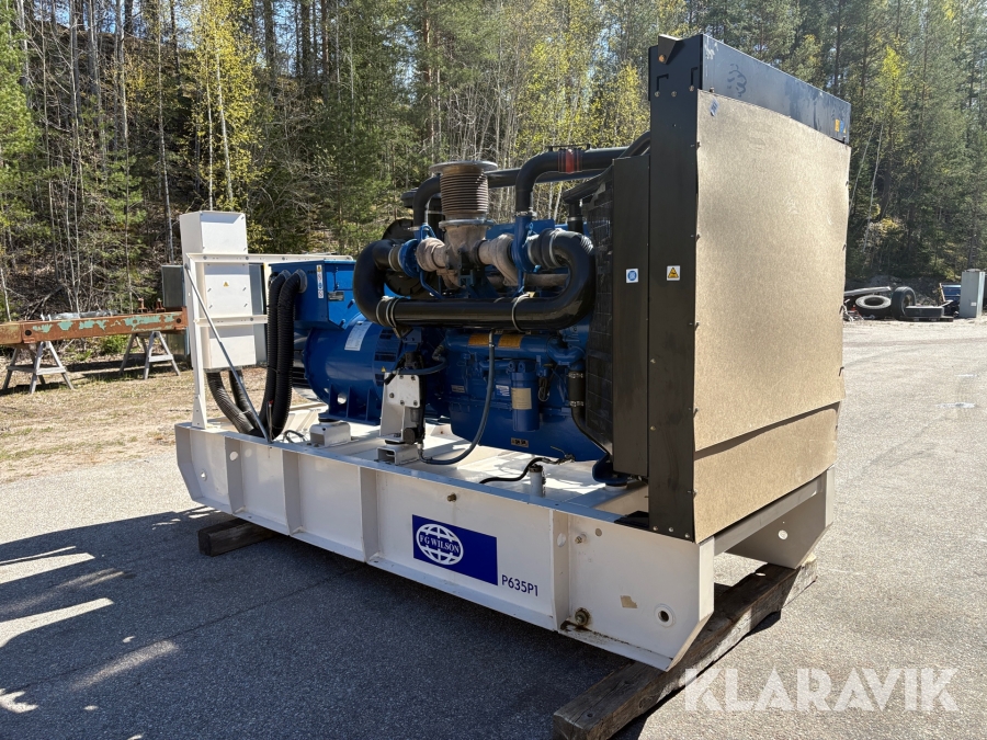 Elverk FG Wilson P635P1 med Perkins motor
