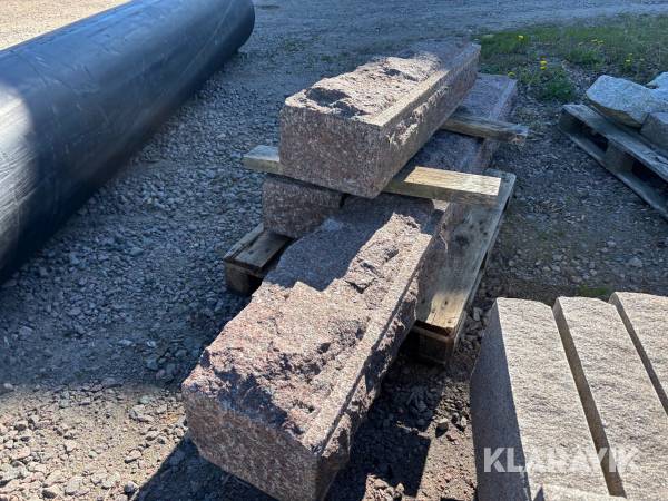 Granitpelare 3st