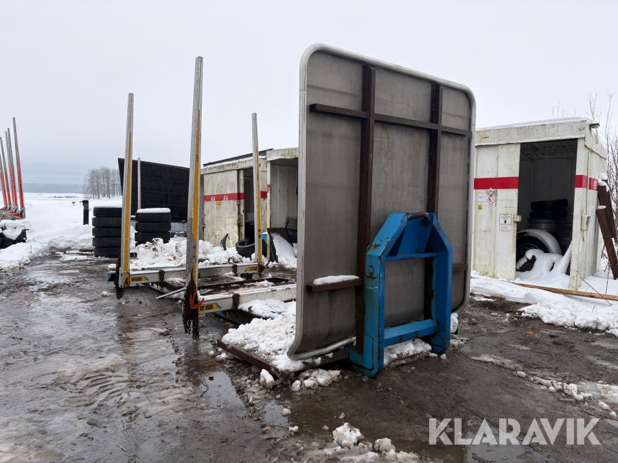 Timmerrede på lastväxlarram