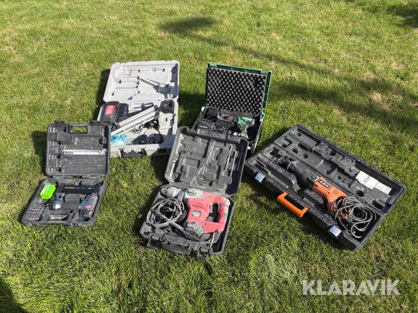 Diverse handverktyg Hikoki/AEG/Senco/MecTools