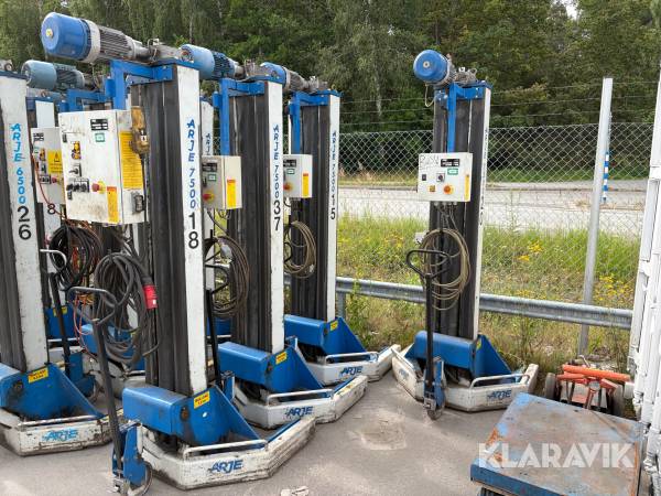 Pelarlyft 4st Arje 7500