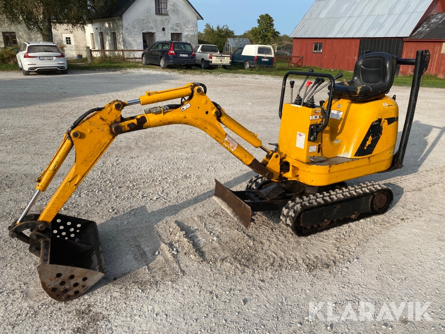 Minigrävare JCB Micro 8008