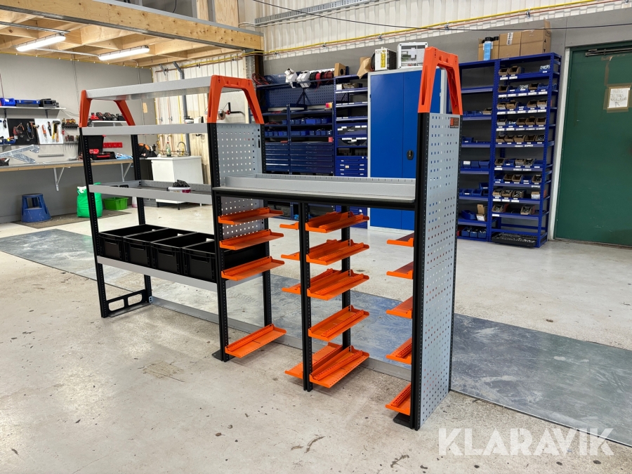 Inredning släp Work System