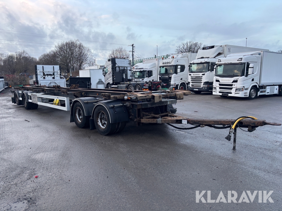 Lastväxlarsläp Närko D4YF51H11 4-axlad