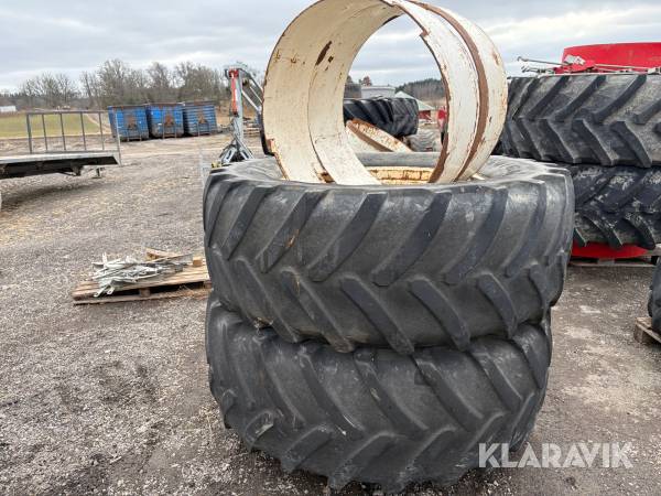 Dubbelmontage Micheline 650/65 R38