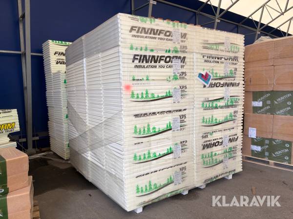 Stort parti med markisolering Finnfoam XPS