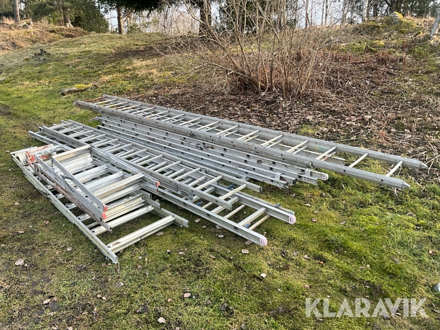 Parti med stegar i aluminium
