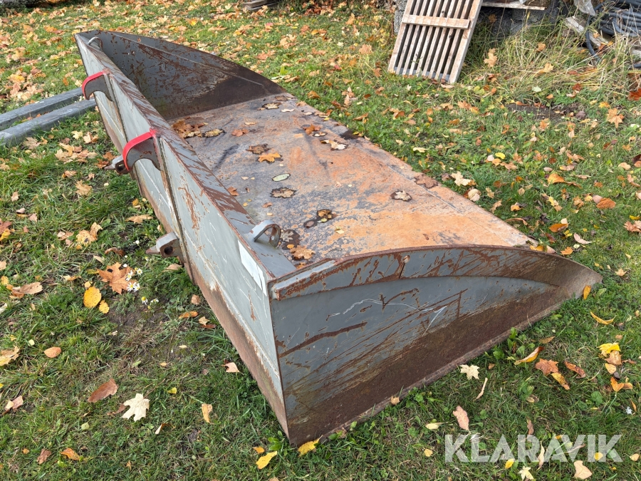 Planeringsskopa Norje Smidest 2250mm Trima fäste
