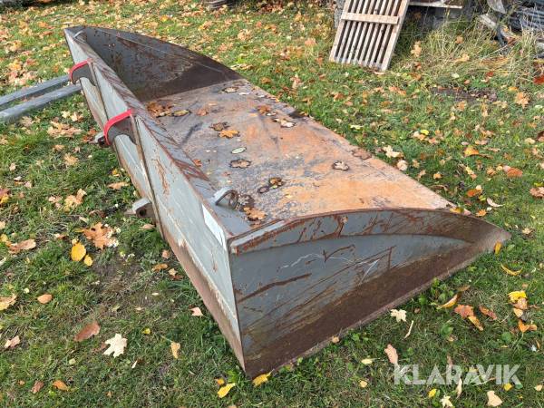 Planeringsskopa Norje Smidest 2250mm Trima fäste