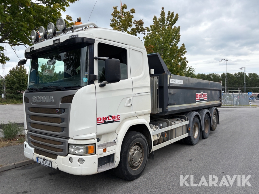 Tippbil Scania G450 8x4 12.7 Automatisk, 450hk, 2015