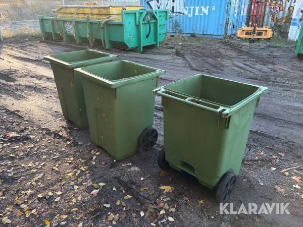 Sopkärl 3st