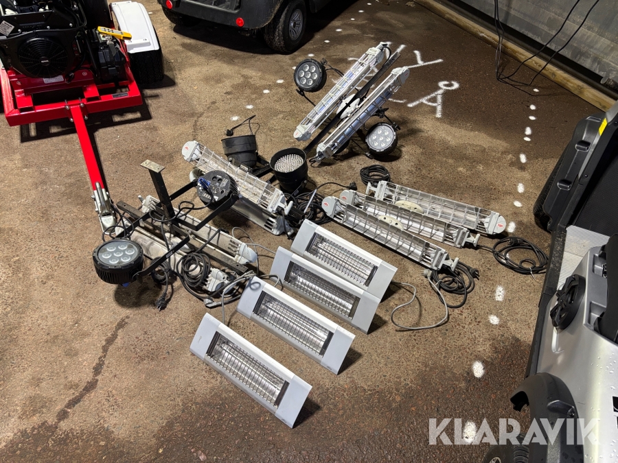 Infravärme och belysning Frico