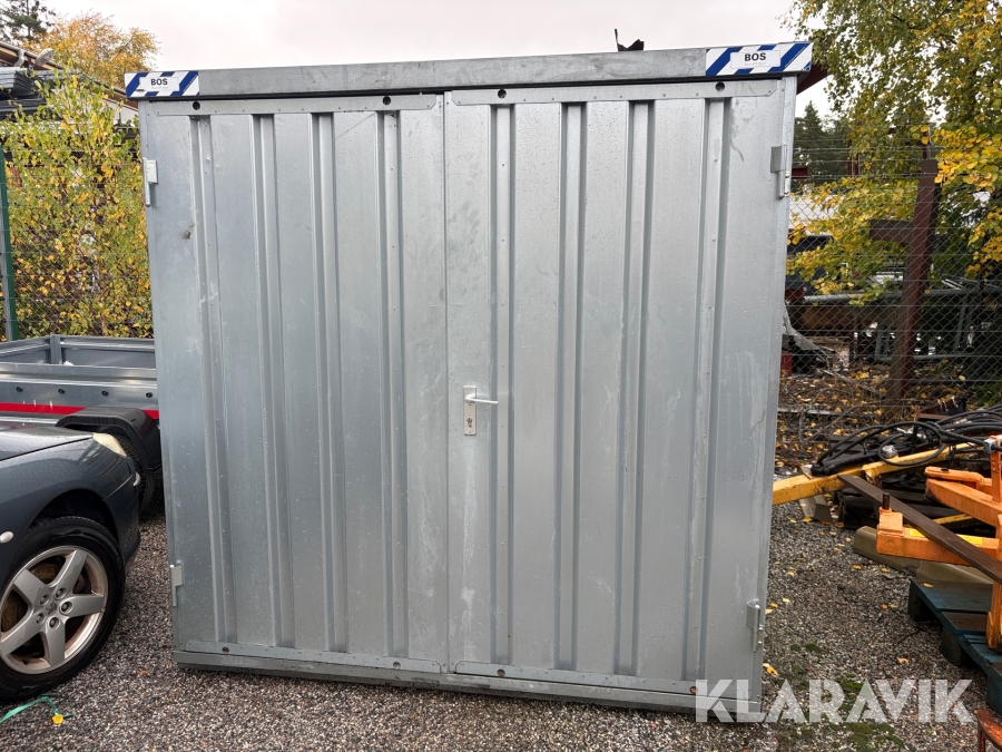 Monterbar container 10 fot BOS SC3000-3x2