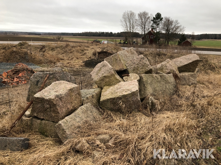 Grundstenar Blandade mått ca 15 st