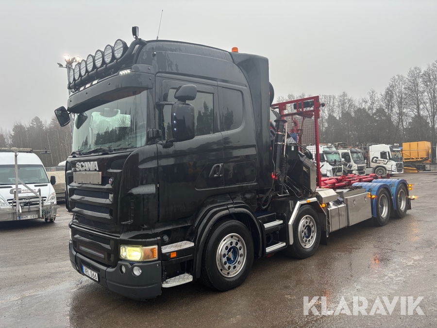 Kranväxlare Scania R470LB8X4HNB med tillbehör