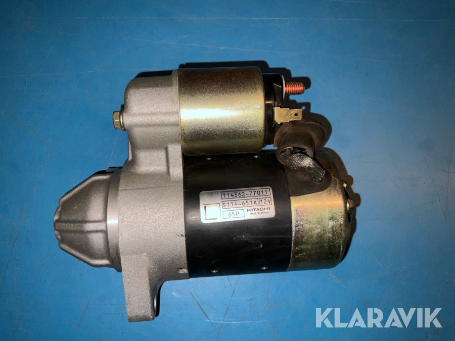 Startmotor Hitachi 114362-77011
