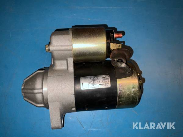 Startmotor Hitachi 114362-77011