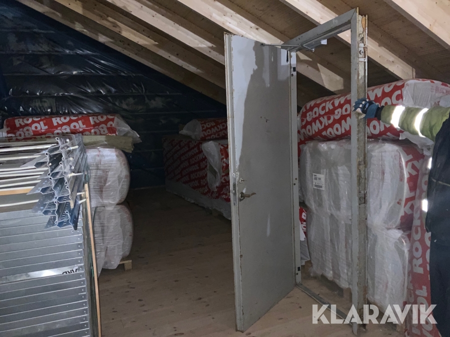 Ståldörr, branddörr 9 x 21
