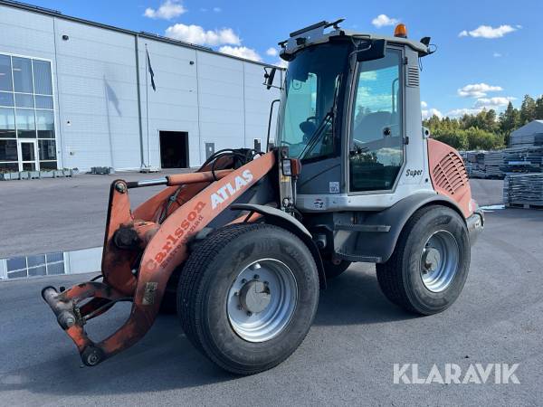 Hjullastare Atlas 65 4st redskap