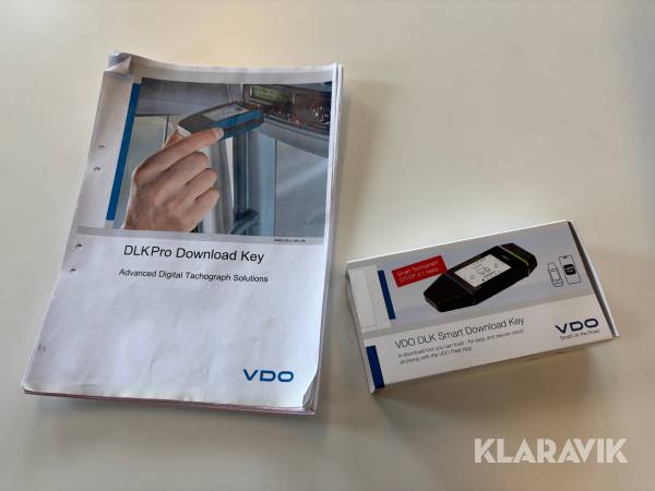 Avläsare för färdskrivare VDO DÖK Smart Download Key