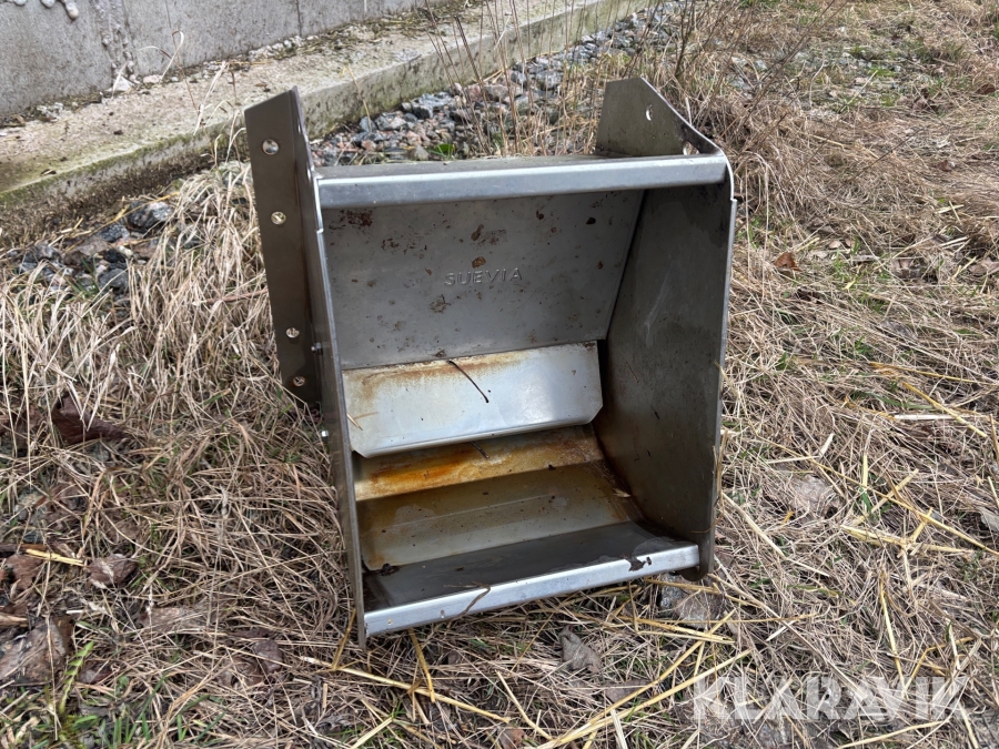 Vattenautomat Suevia i rostfritt med värmeelement