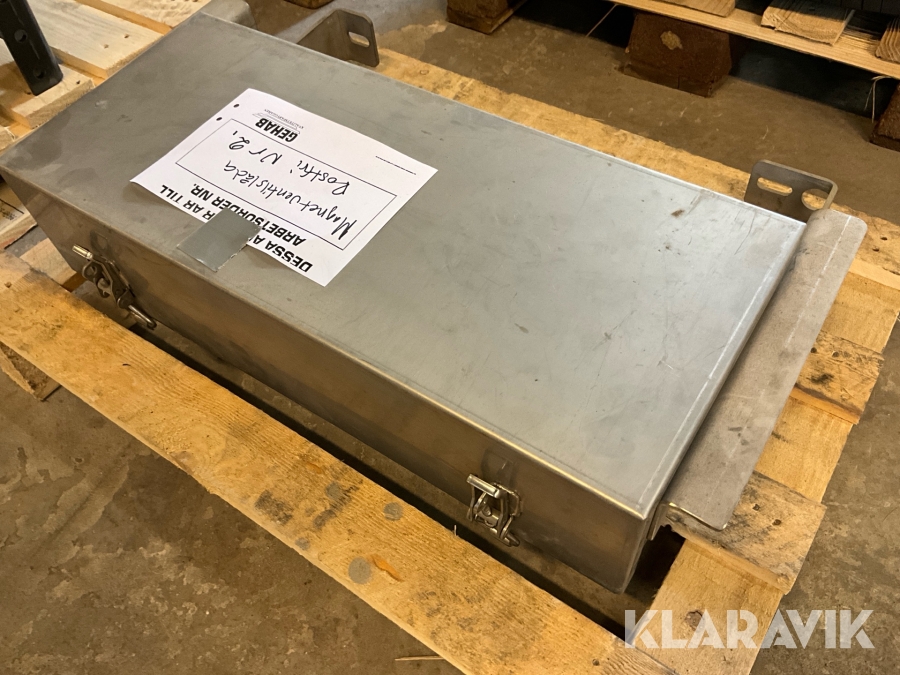 Magnetventilslåda rostfri