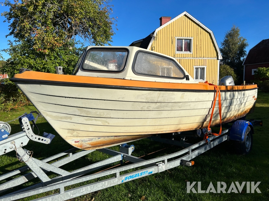 Motorbåt Crescent Bamse 542 Honda 4 takt 50 hk