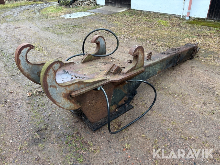 Lyftredskap för sprängmattor med SMP105-fäste