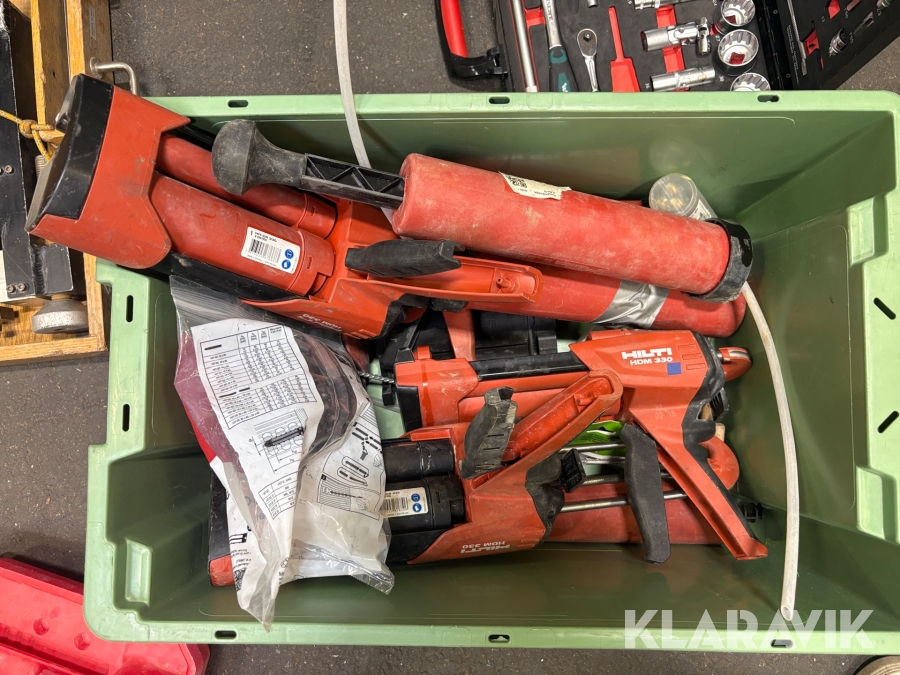 Doseringspistoler och tillbehör Hilti