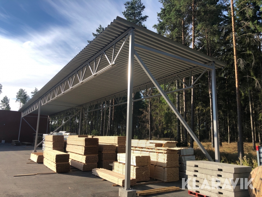 Skärmtak 48 m 