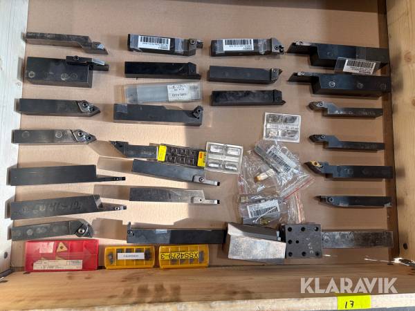 Parti med svarvstål