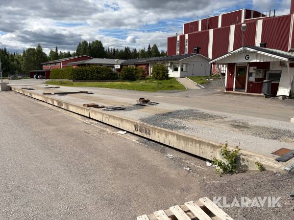 Lastbilsvåg Flintab Eluppvärmd