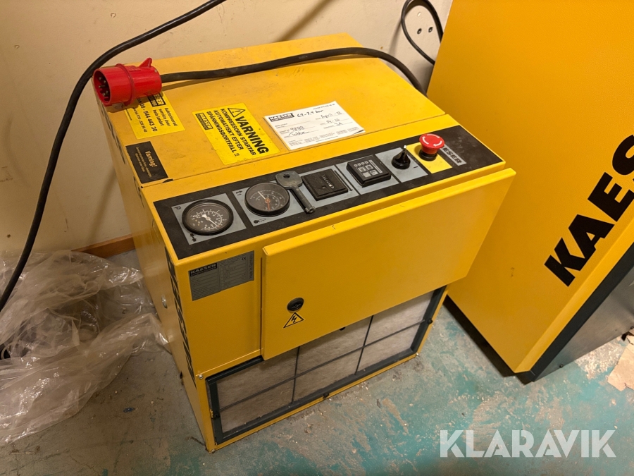 Oljefylld skruvkompressor Kaeser SX6