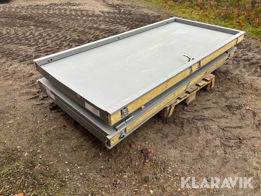 Säkerhetsdörrar / Ståldörrar Daloc S10 - Brandklass E12 15/EW 60