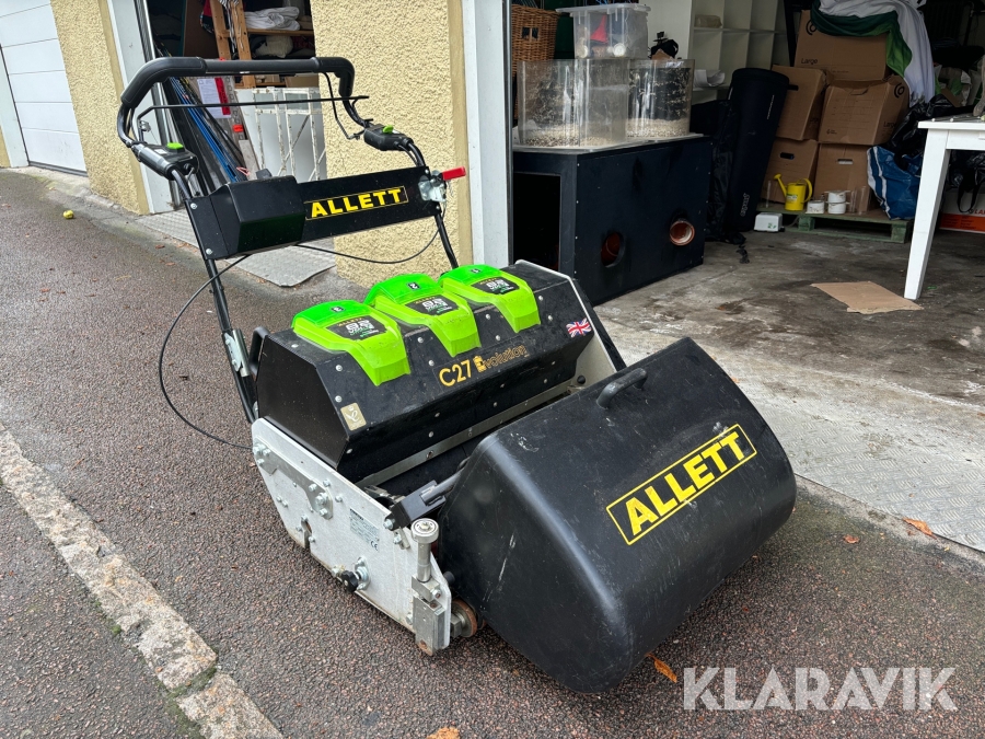 Eldriven cylindergräsklippare Allett C27