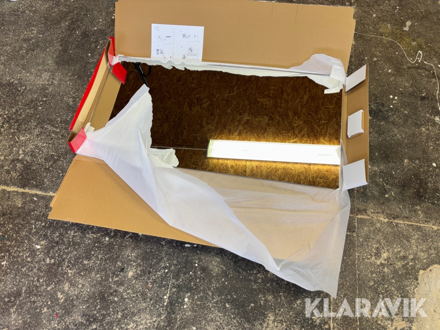 Väggspeglar Habo 45x90 8st