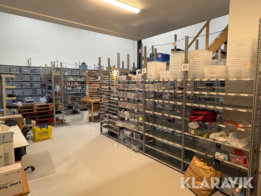 Komplett hyllsystem SSI Schaefer R3000 