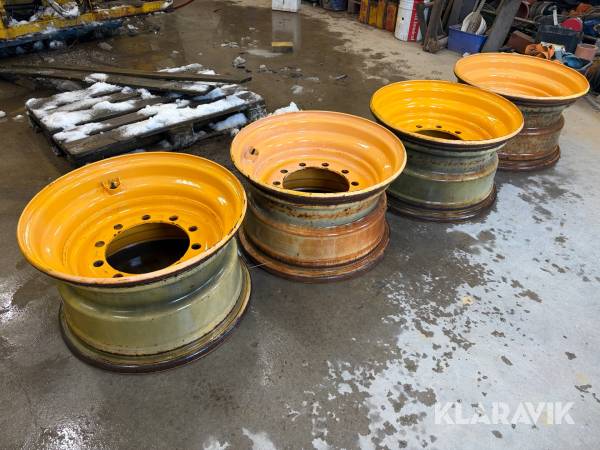 Fälgar till hjullastare Volvo 17.5x25 4st