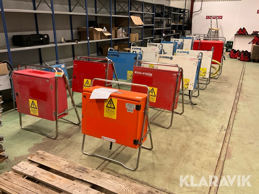 Paket Elcentraler 15st