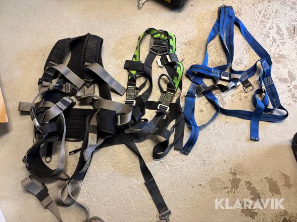 Fallskyddssele Kratos / Miller 3 st